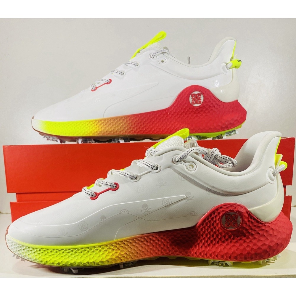 NEW G/FORE MG4+ O2 G/LOCK Skull & Tees Golf Shoes (GMF000131) US 11.5 / UK 10.5 - Picture 2 of 8